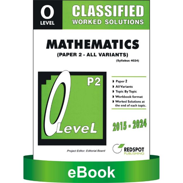 Picture of O Level Classified Mathematics P2 (All Variants) 