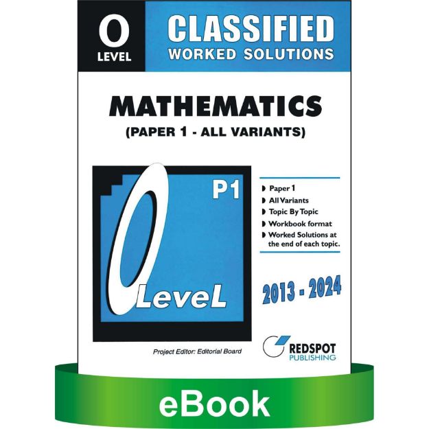 Picture of O Level Classified Mathematics P1 (All Variants)