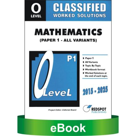 Picture of O Level Classified Mathematics P1 (All Variants)