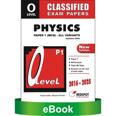 Picture of O Level Classified Physics P1 MCQ (All Variants)